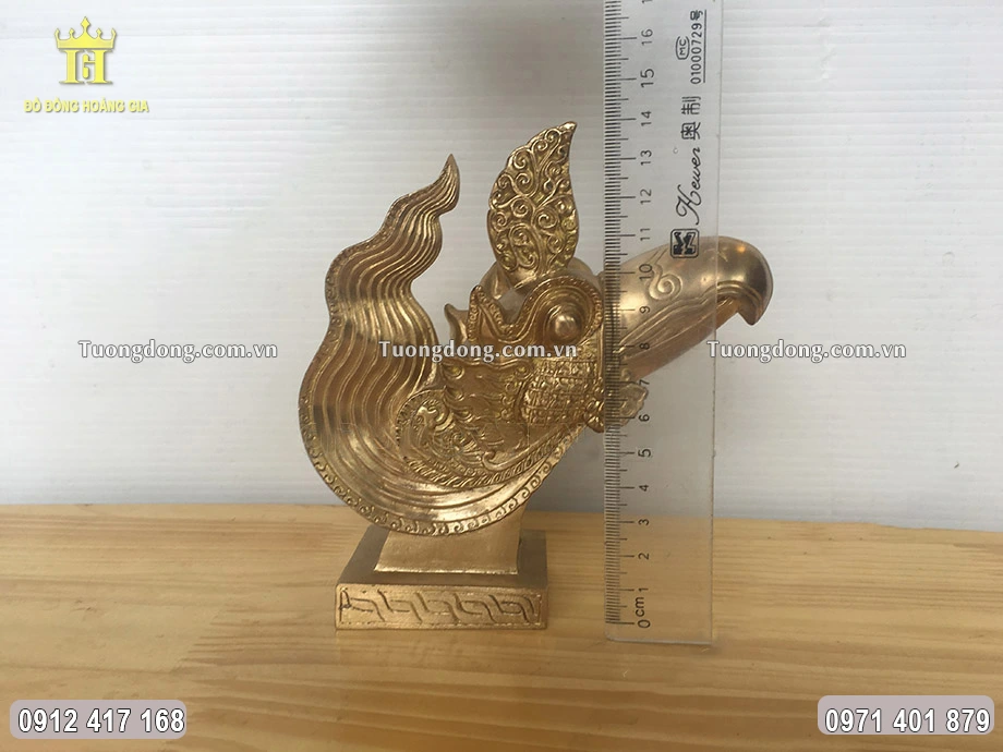 Vật phẩm có chiều cao tổng thể 14Cm